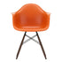 Cadeira de Braços em Plástico Eames DAW / Base Ácer Escuro